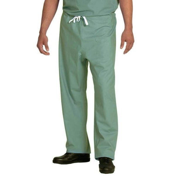 Fashionpoly Unisex Pants Scrub, Drawcord, Misty Green, 3XL FSPMG3XL - main
